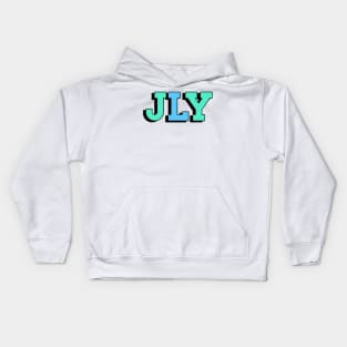 jesus loves you (JLY) Kids Hoodie